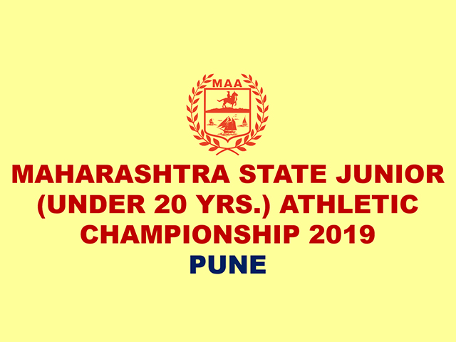 35th Maharashtra State Junior (U20 Yrs) Athletics Championship 2019, Pune