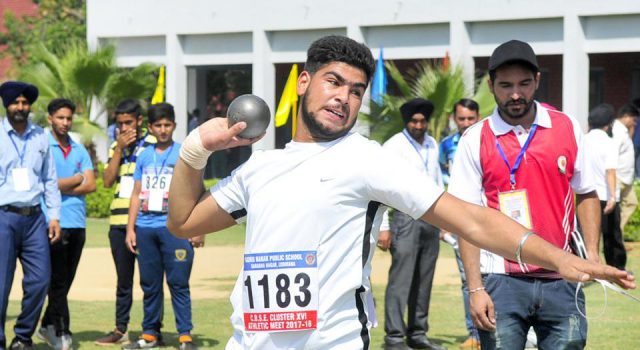 Pune shot-putter sets state record at junior championships