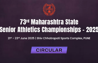 73rd Maharashtra State Senior Athletics Championships 2025 – Circular