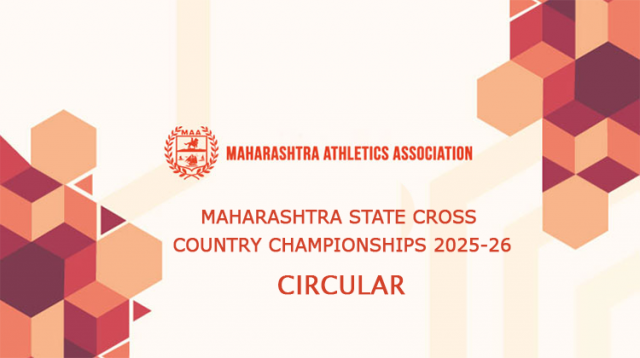 MAHARASHTRA STATE CROSS COUNTRY CHAMPIONSHIPS 2025-26 – Circular